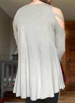 Load image into Gallery viewer, Cold Shoulder Long Sleeve
