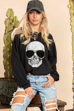 Load image into Gallery viewer, Skull Printed Long Sleeve

