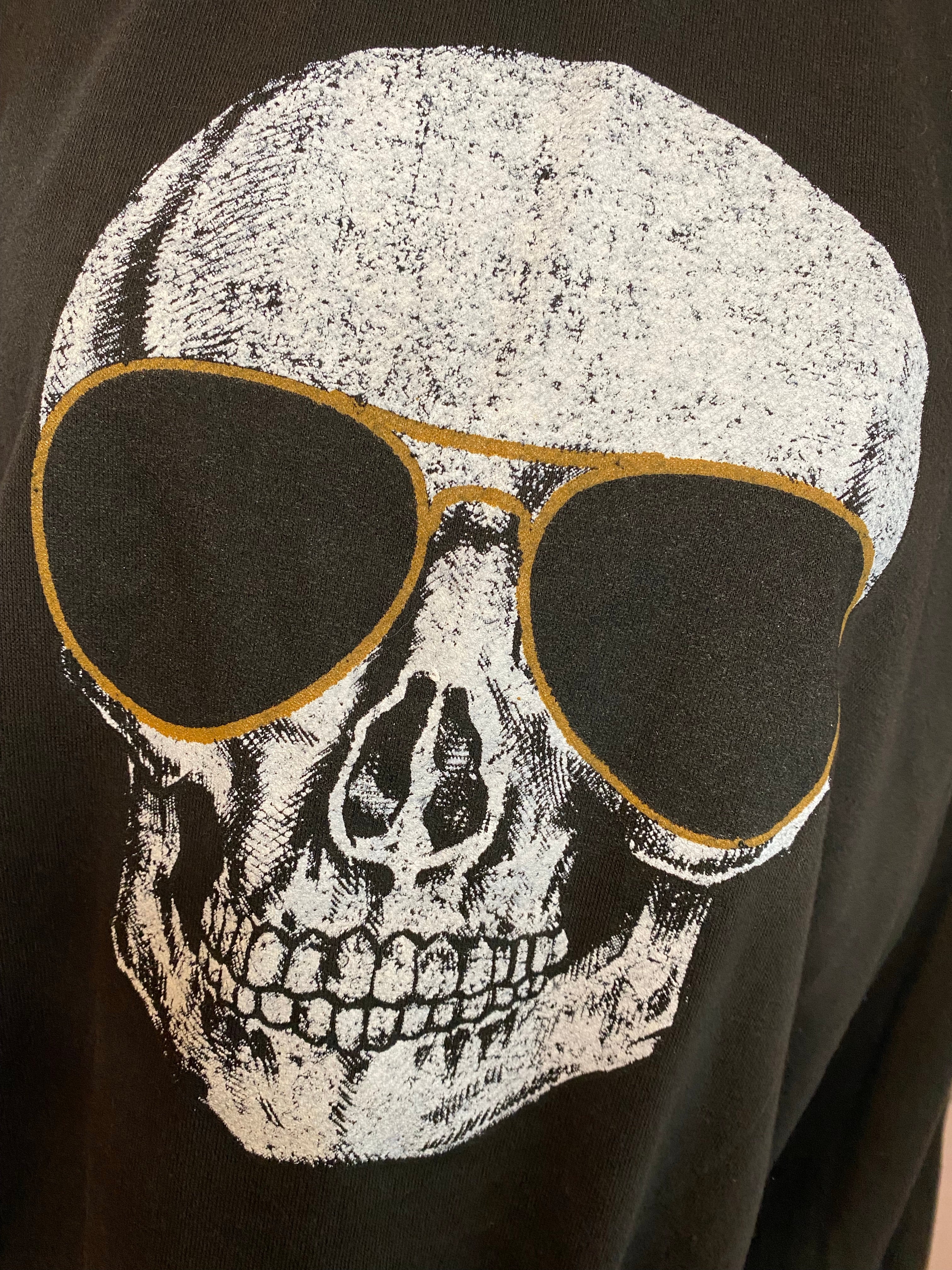 Skull Printed Long Sleeve