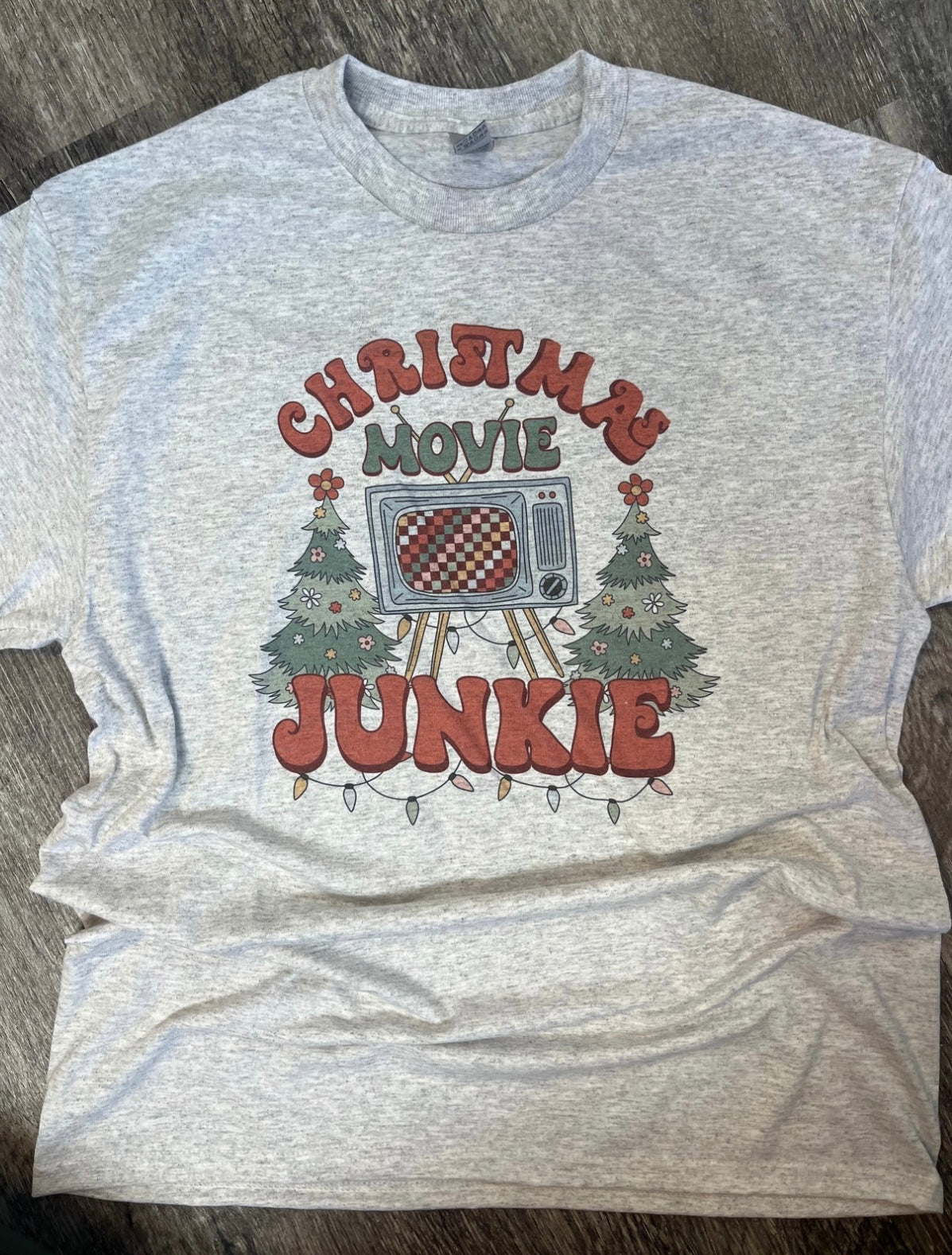 Christmas Movie Junkie Tee
